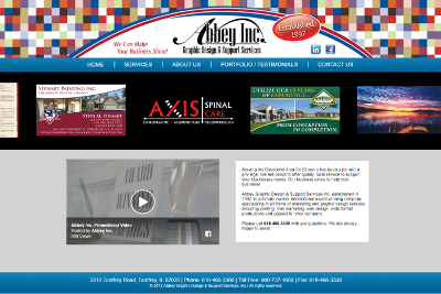Abbey Graphic Design & Support Home Page