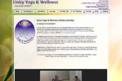 Unity Yoga & Wellness Home Page